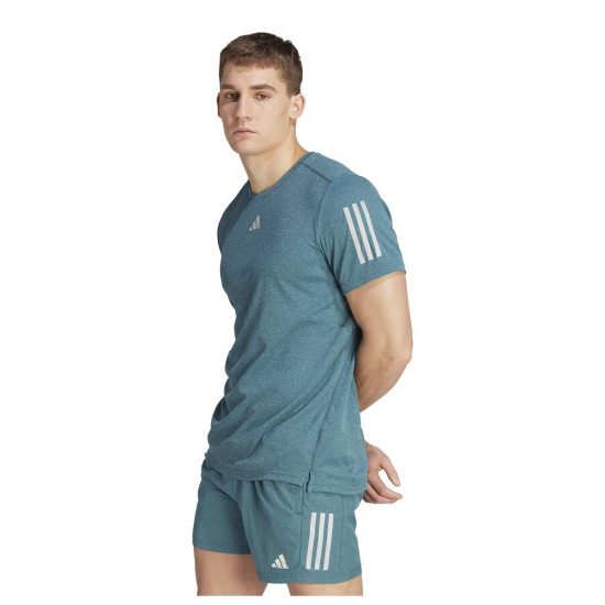 Adidas Ανδρική κοντομάνικη μπλούζα Own The Run Heather Tee Adidas Ανδρική κοντομάνικη μπλούζα Own The Run Heather Tee